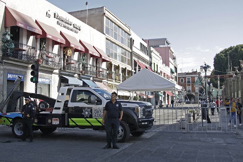 Implementarán 12 arcos de seguridad y desplegarán más de mil 300 elementos para Fiestas Patrias en Puebla