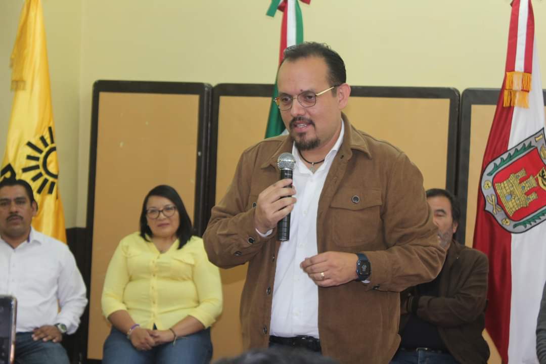 Nombran PRD a Manuel Cambrón como presidente del CDE en Tlaxcala