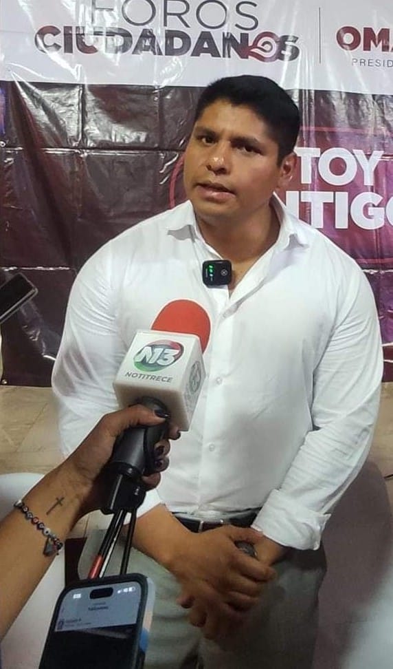 Positivos los acercamientos con Filomeno Sarmiento: Omar Muñoz
