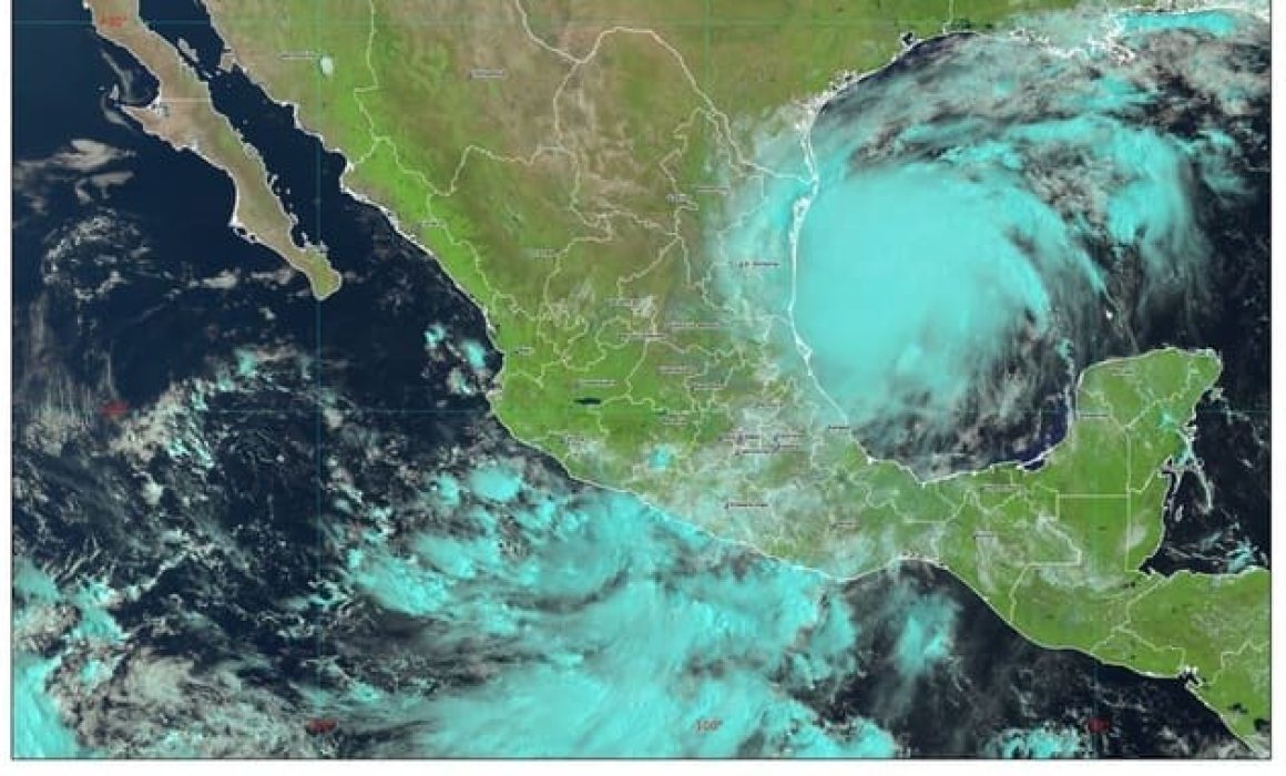 Se forma tormenta tropical Francine, ocasionará lluvias en Tlaxcala