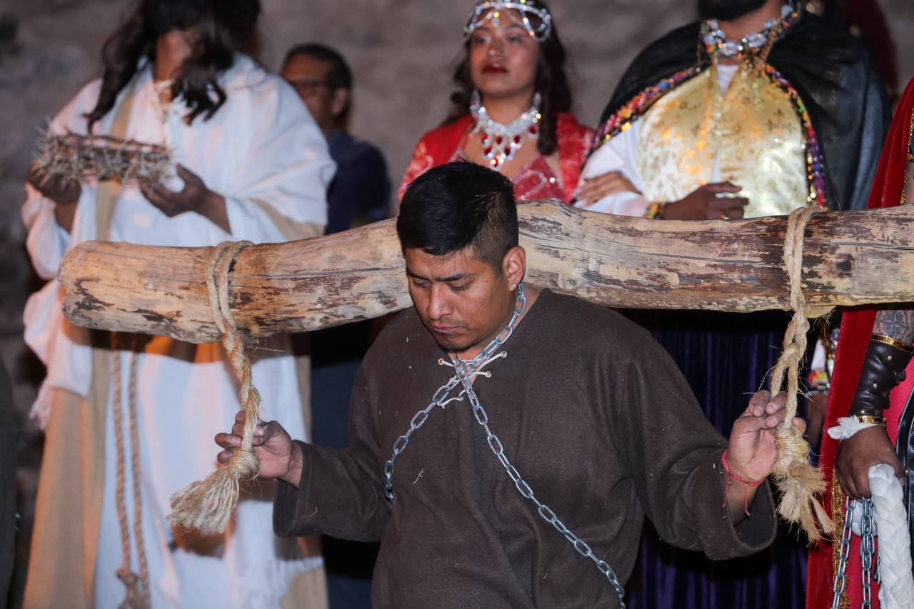 San Andrés Cholula fortalece sus tradiciones con actividades de Semana Santa