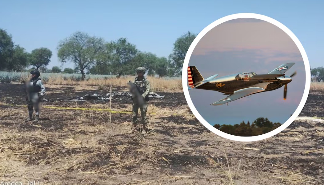 Pierden la vida dos oficiales tras desplome de avioneta militar en Jalisco