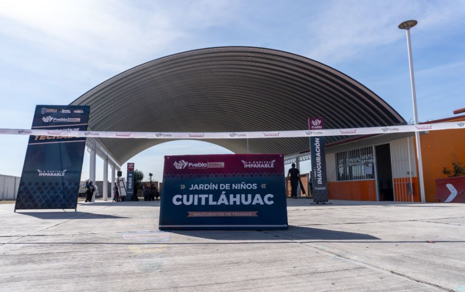 Mejoran espacios educativos con infraestructura sostenible