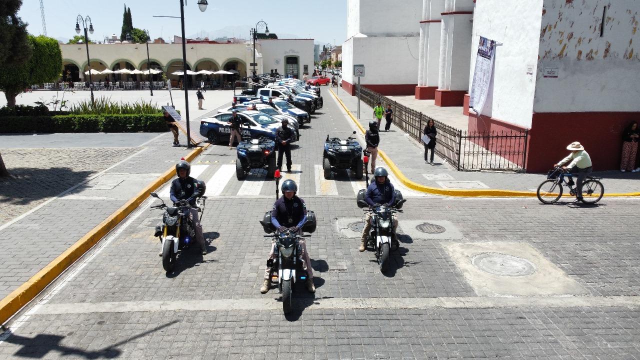 Tonantzin Fernández pone en marcha el operativo Semana Santa Segura en San Pedro Cholula