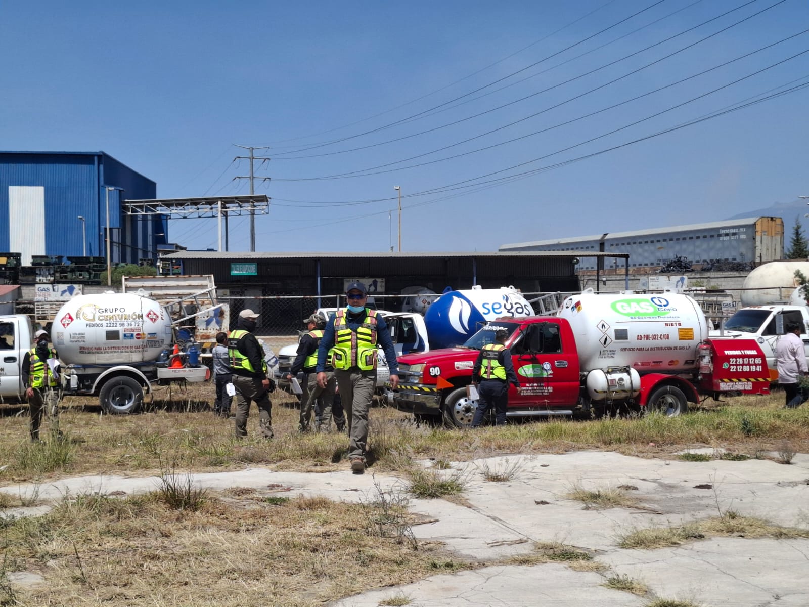 Protección Civil de Cuautlancingo trabaja para reducir el riesgo de desastres por traslado de gas L.P.