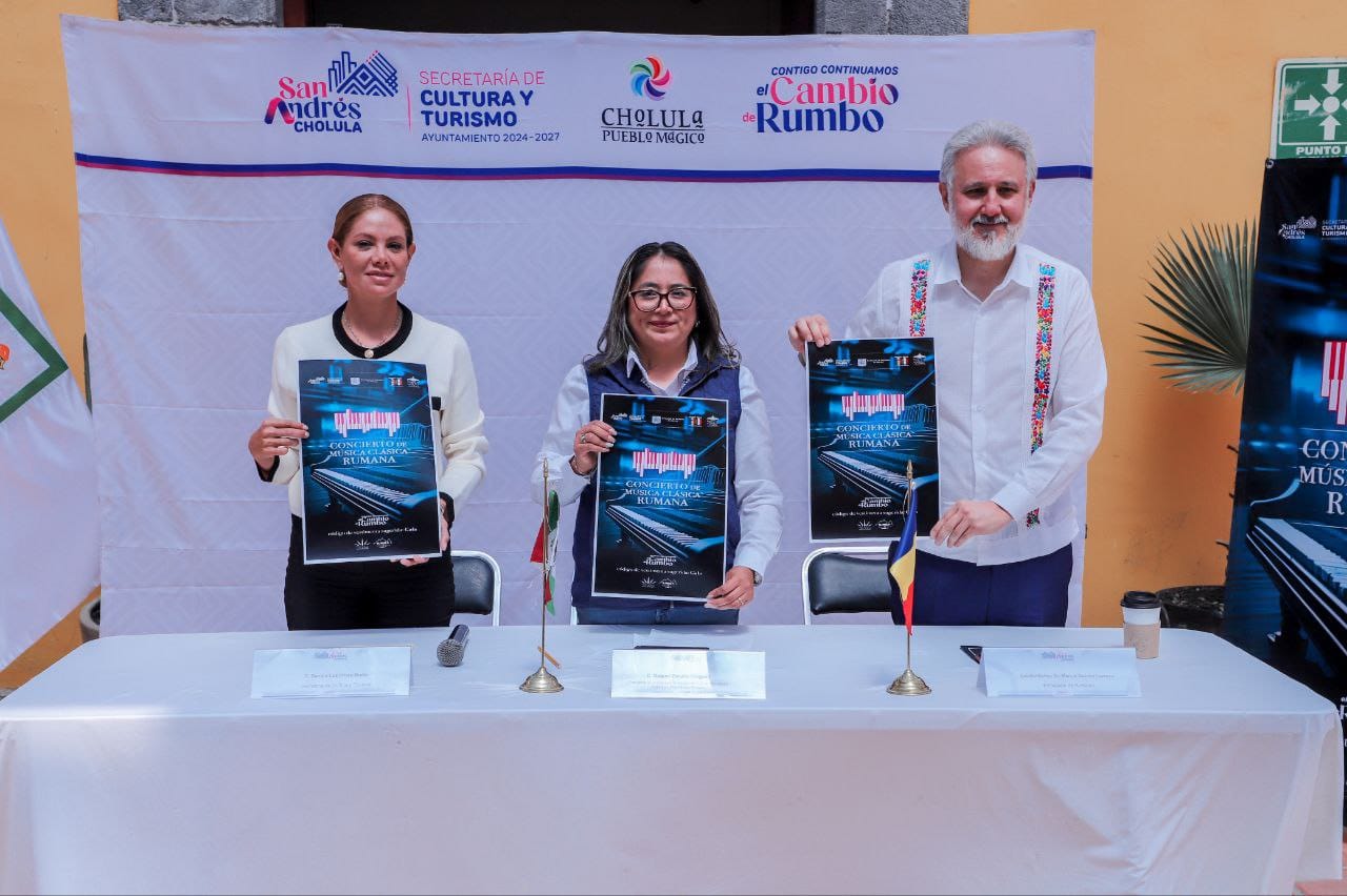 Intercambio cultural con Rumania llega a San Andrés Cholula