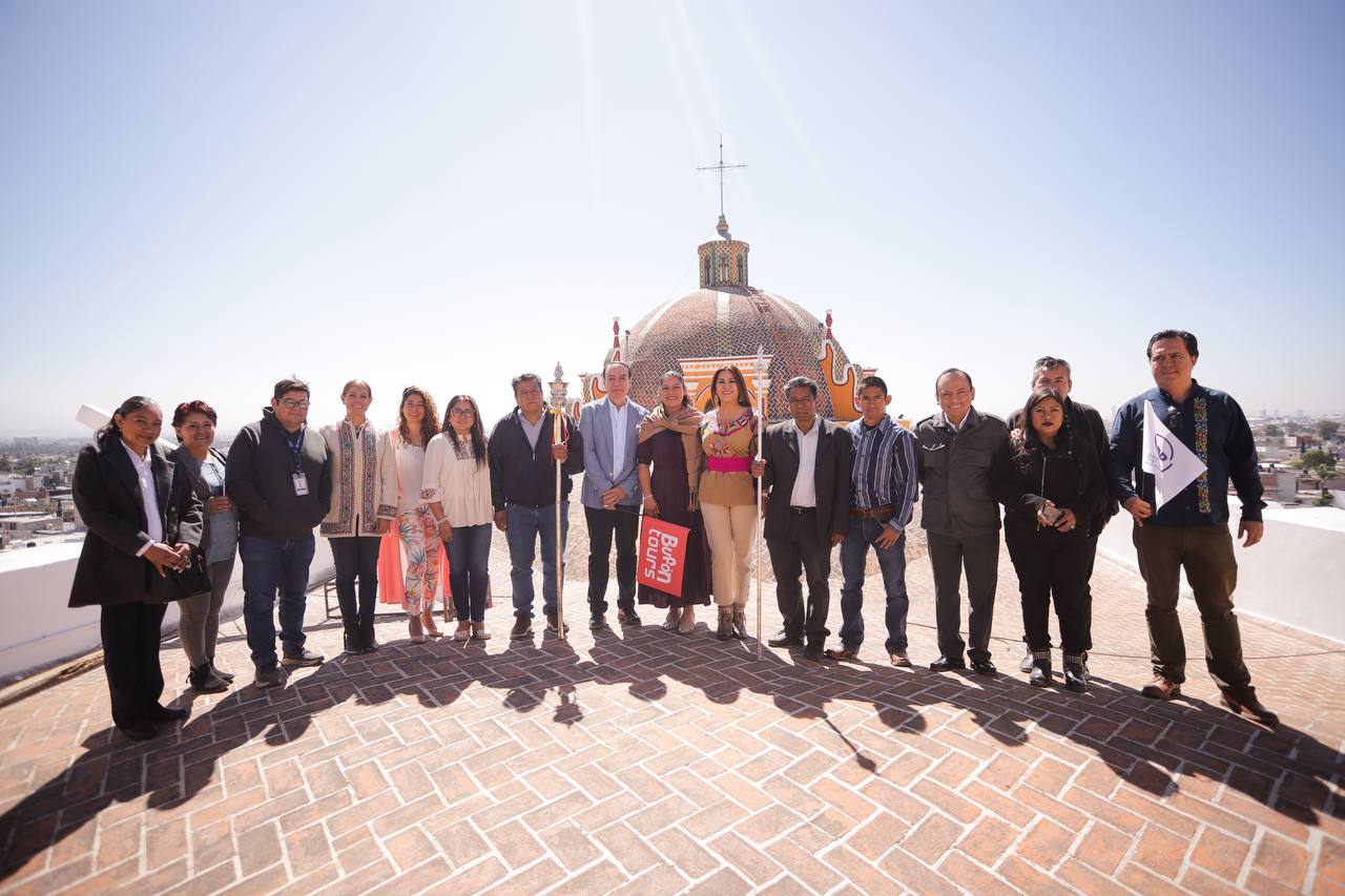 Lanza Lupita Cuautle “Caminos de Fe e Historia”, ruta cultural por las cúpulas de San Andrés Cholula