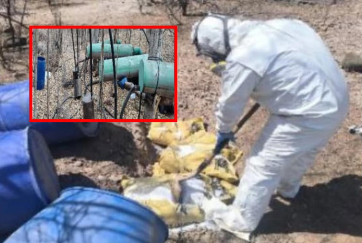 Desmantelan dos laboratorios de drogas sintéticas en Culiacán y Cosalá