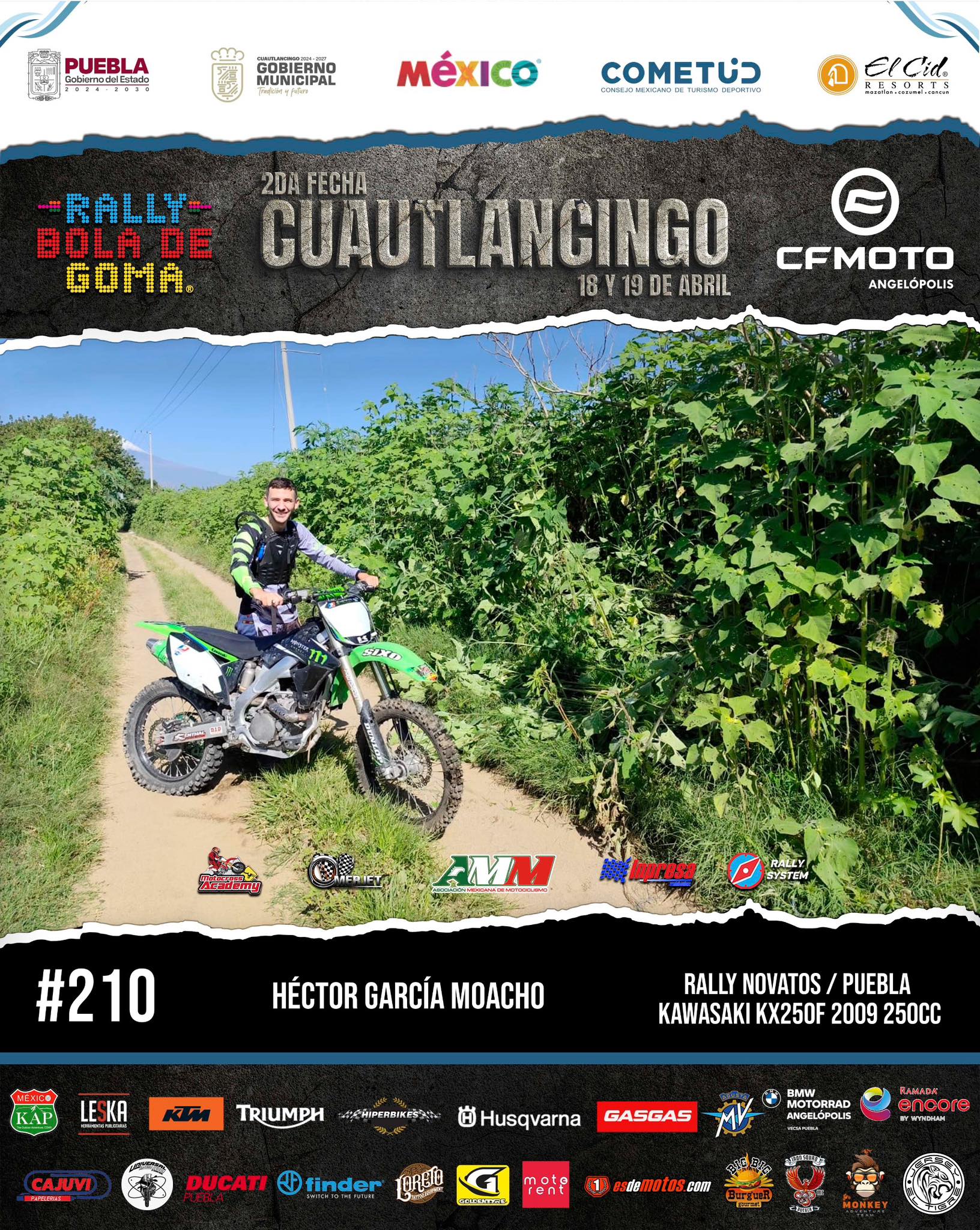 Adrenalina y convivencia familiar en “Rally Bola de Goma 2025”