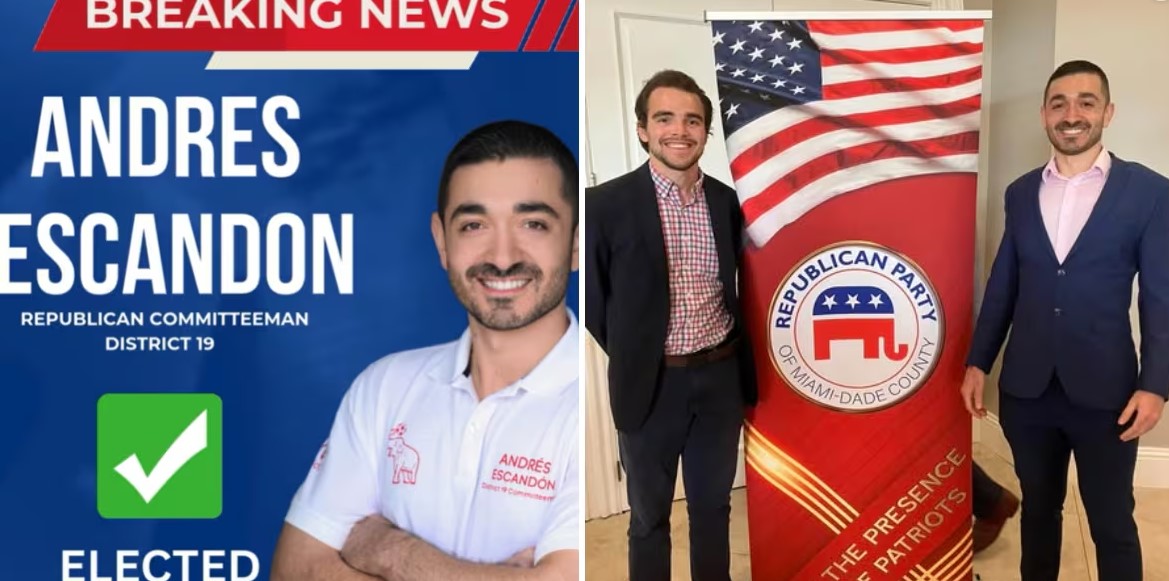 Hijo de exgobernador de Chiapas se une al Partido Republicano en Miami