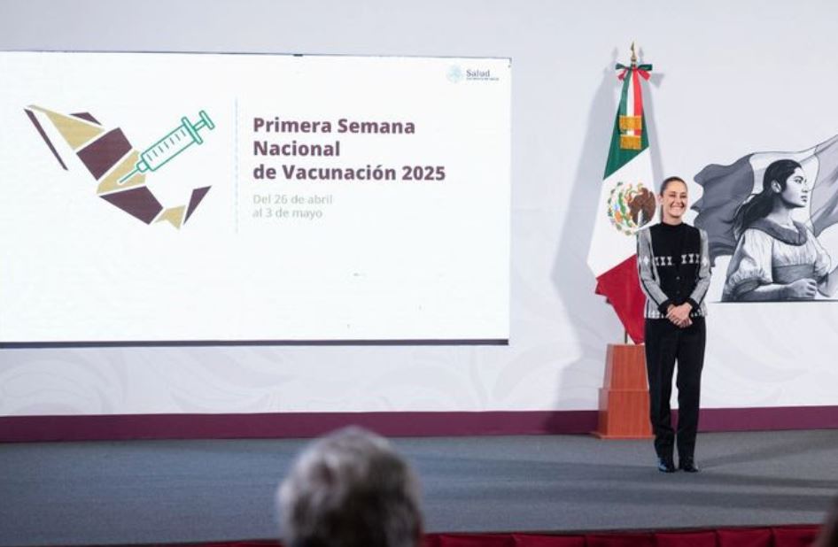 Convocan a la Semana Nacional de Vacunación 2025: aplica tu dosis gratuita