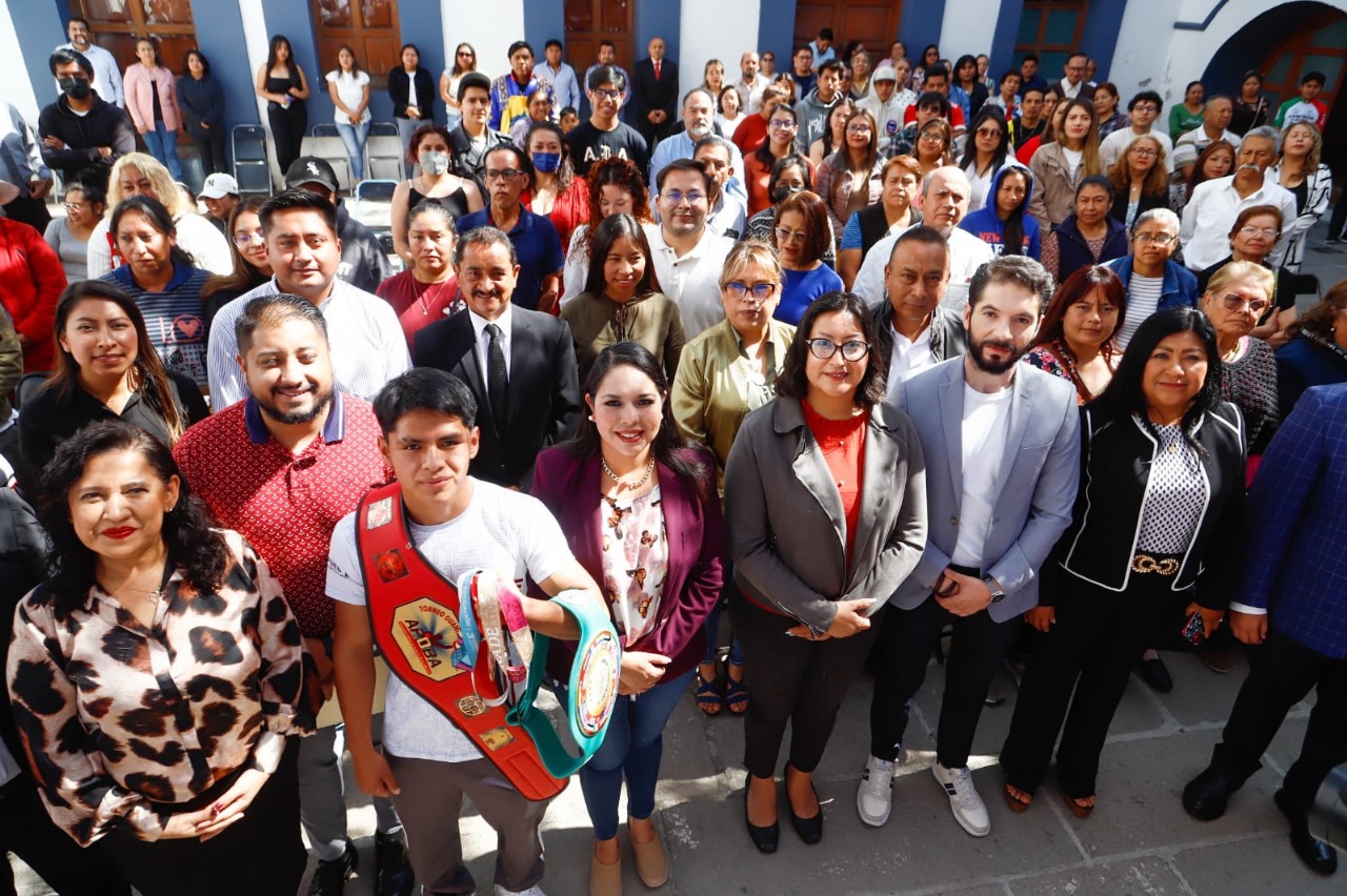 El Gobierno Municipal reafirma su compromiso con las y los cholultecas: Tonantzin Fernández