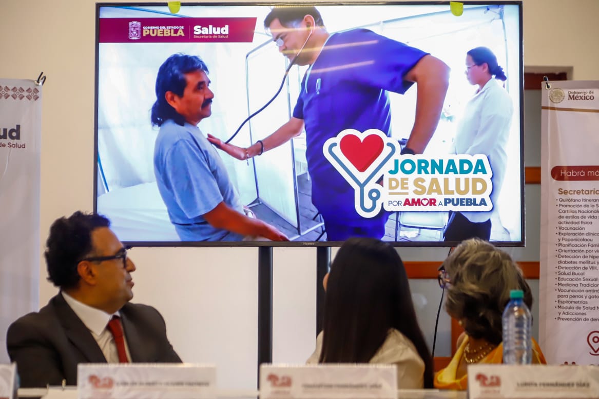 San Pedro Cholula será sede de la Jornada de Salud “Por Amor a Puebla”