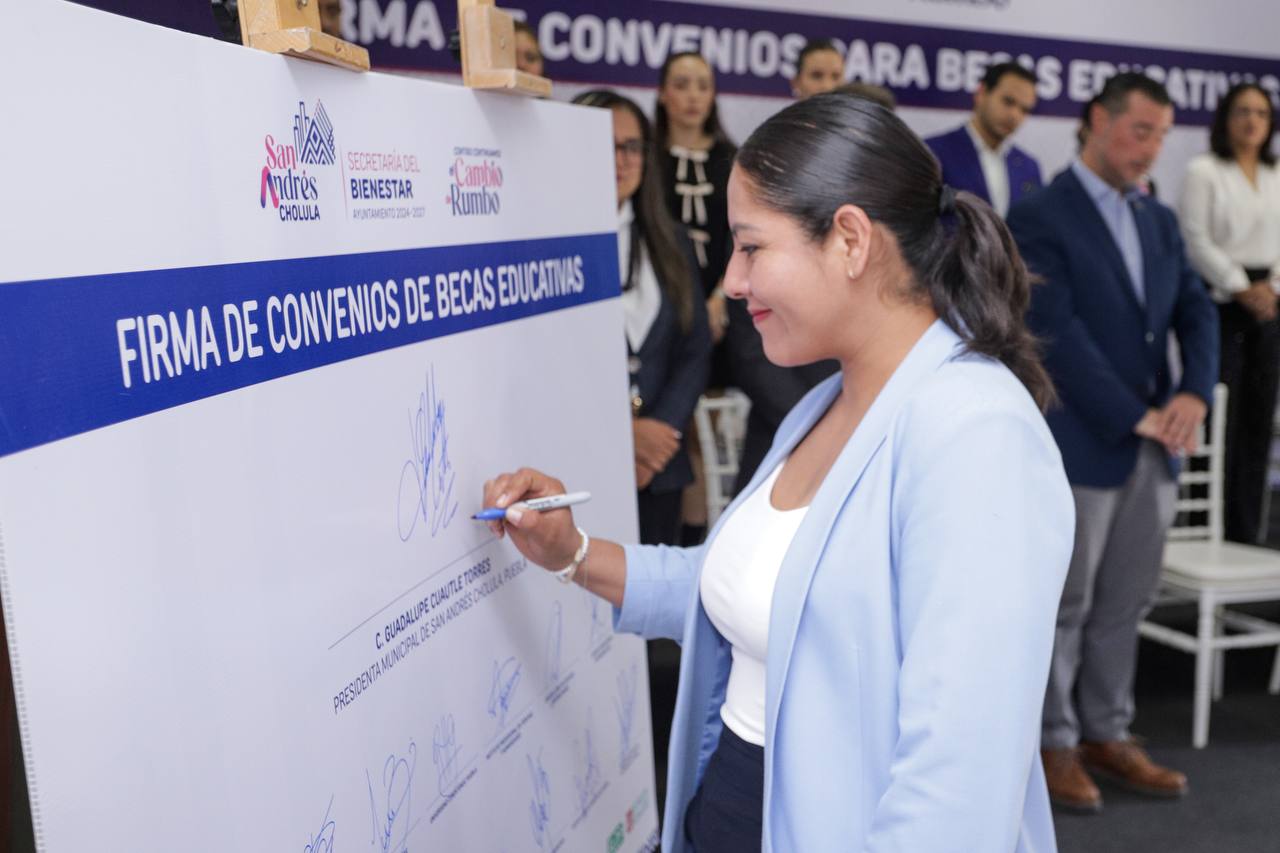 San Andrés Cholula y universidades establecen alianza educativa en beneficio de la juventud