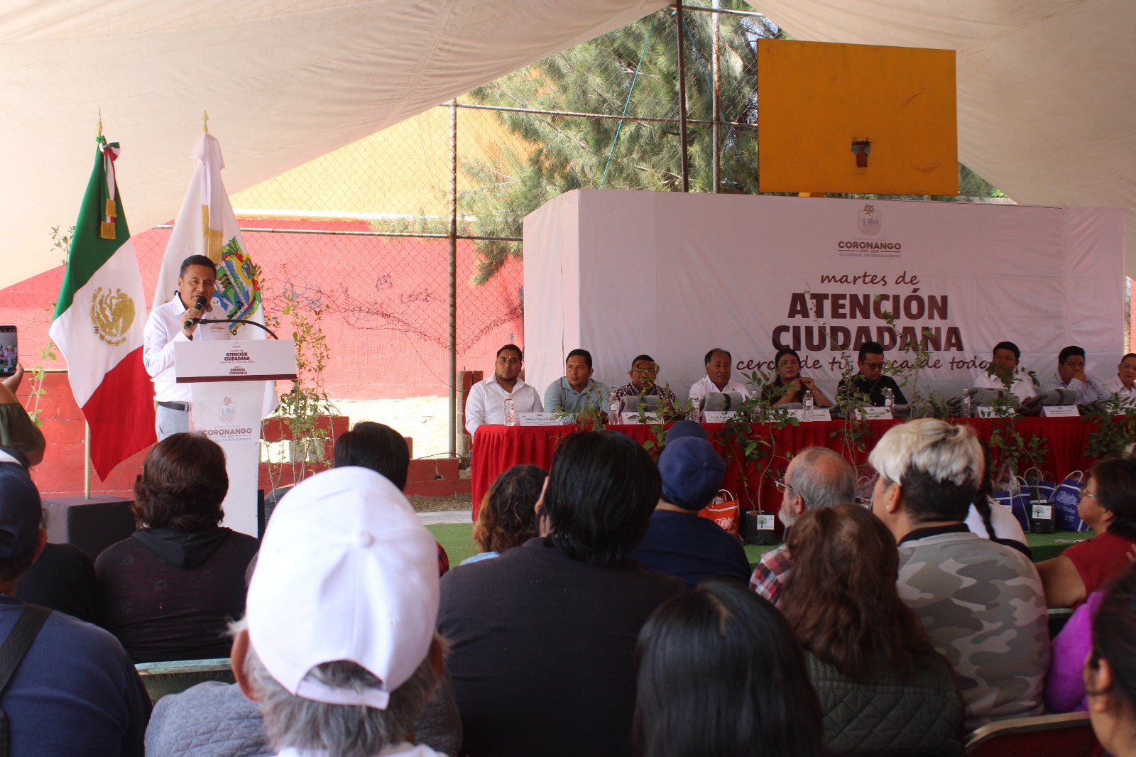 Para mejorar seguridad en Coronango, anuncia Armando Aguirre modernización de luminarias