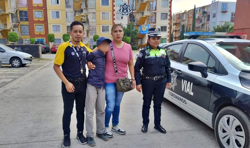 Localizan a menor extraviado en Misiones de San Francisco gracias a pronta respuesta de Tránsito Municipal