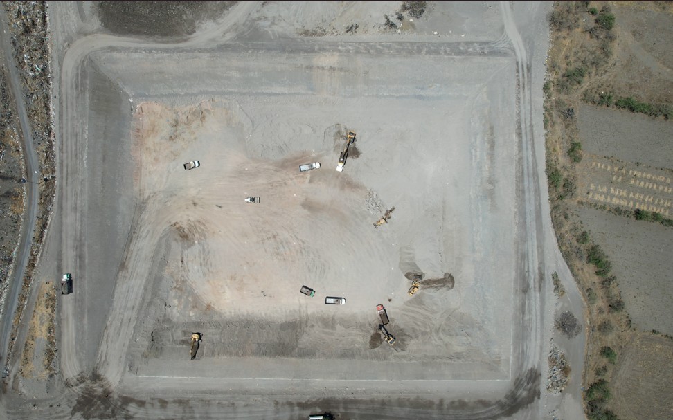 Ariadna Ayala, presidenta de Atlixco, avanza con la construcción de nueva celda en el relleno sanitario: Obra clave para el medio ambiente