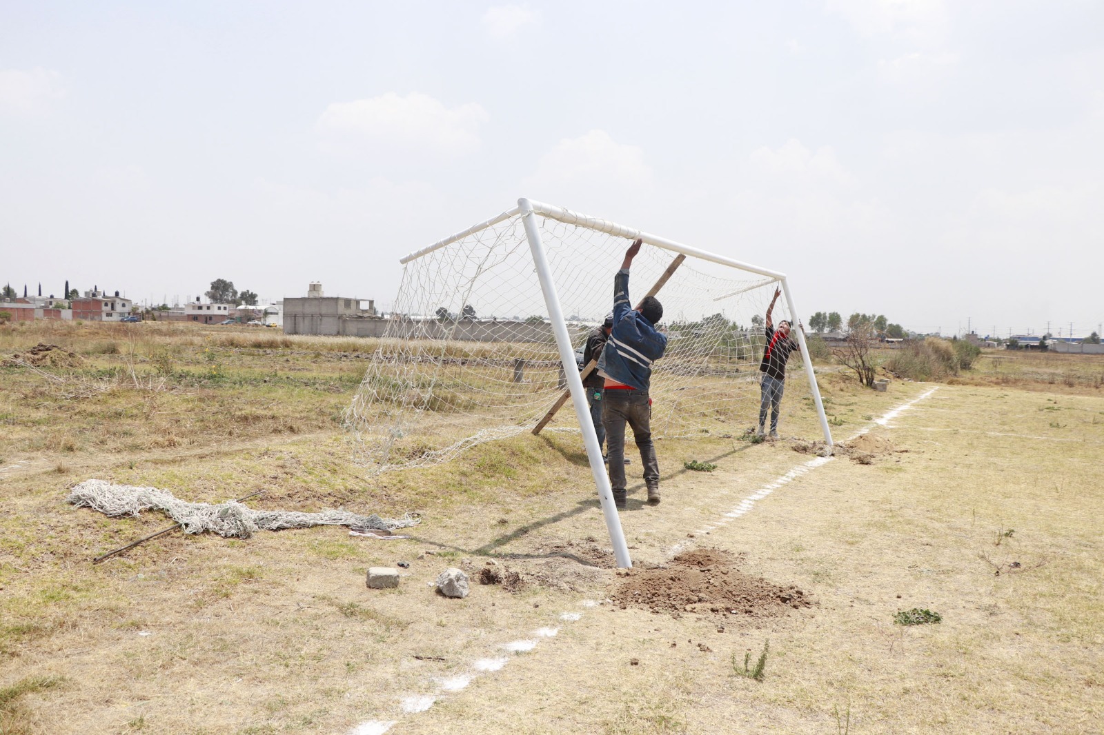 Las familias de Cuautlancingo merecen espacios deportivos dignos: Omar Muñoz 