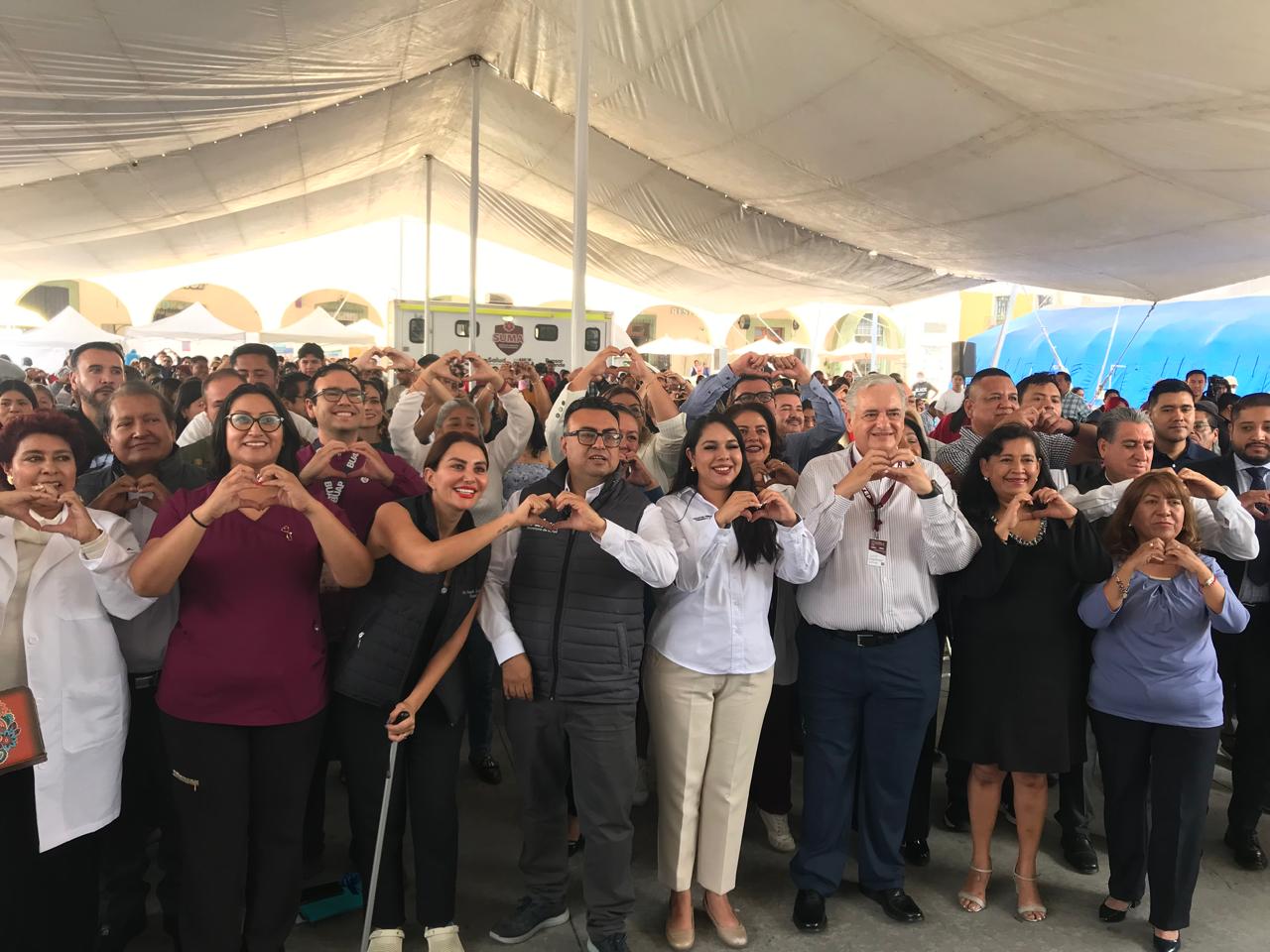Todo un éxito la Sexta Jornada de la Salud por Amor a Puebla en Cholula