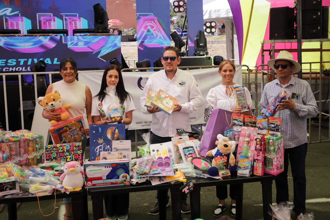 Festival electrónico y rodada clásica unen a San Andrés Cholula en favor de las niñas y niños