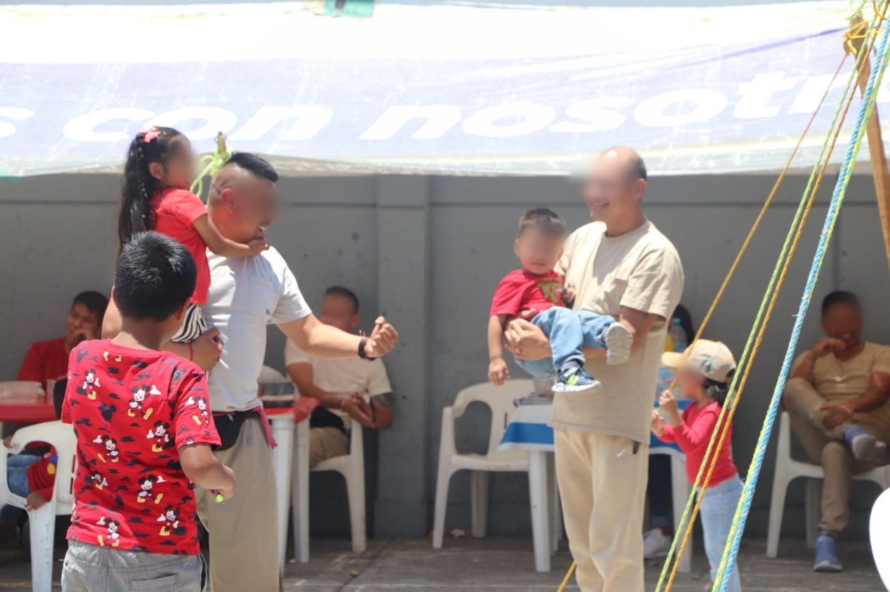 CERESO de San Pedro Cholula celebra el día de la niña y el niño para fomentar la reinserción social