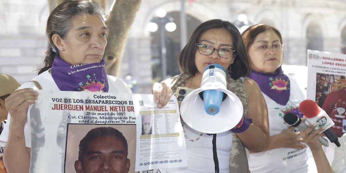 Colectivo Voz de los Desaparecidos rechaza nombramiento de Enrique Rivera Reyes en Puebla