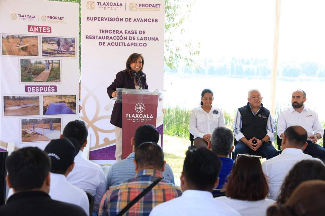 Avanza la restauración de la laguna de Acuitlapilco: Nuevo compromiso para el cuidado ambiental