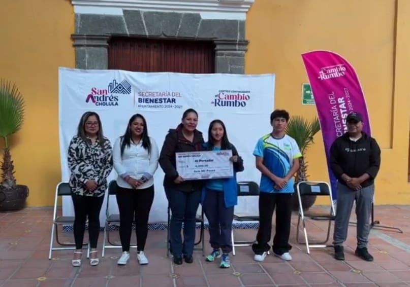 Impulsa Guadalupe Cuautle talento deportivo juvenil en San Andrés Cholula