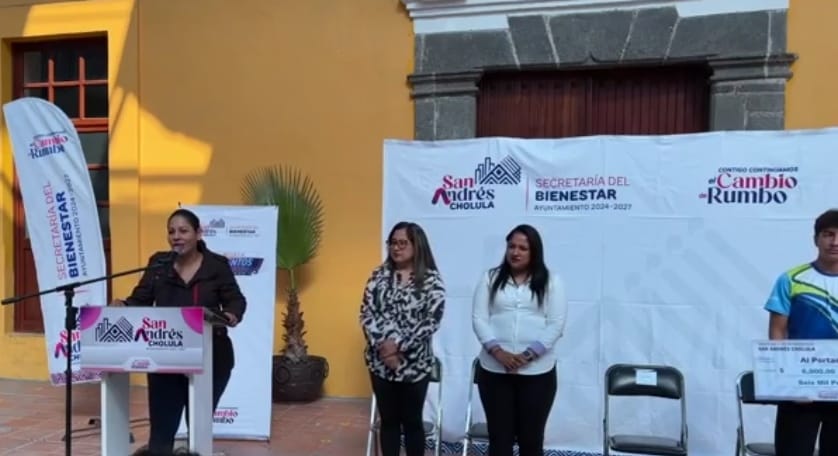 Impulsa Guadalupe Cuautle talento deportivo juvenil en San Andrés Cholula