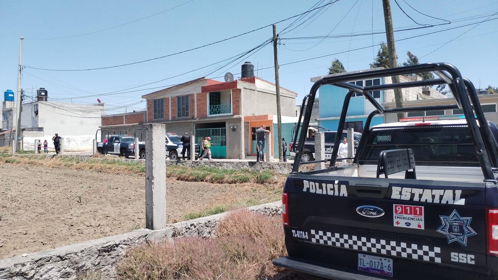 Explosión de cilindro de gas provoca alarma en domicilio de Apizaco