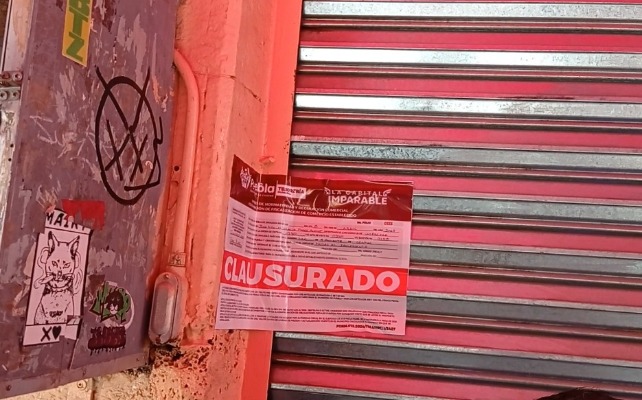Clausuran cuatro tiendas de artículos chinos en Centro Histórico 