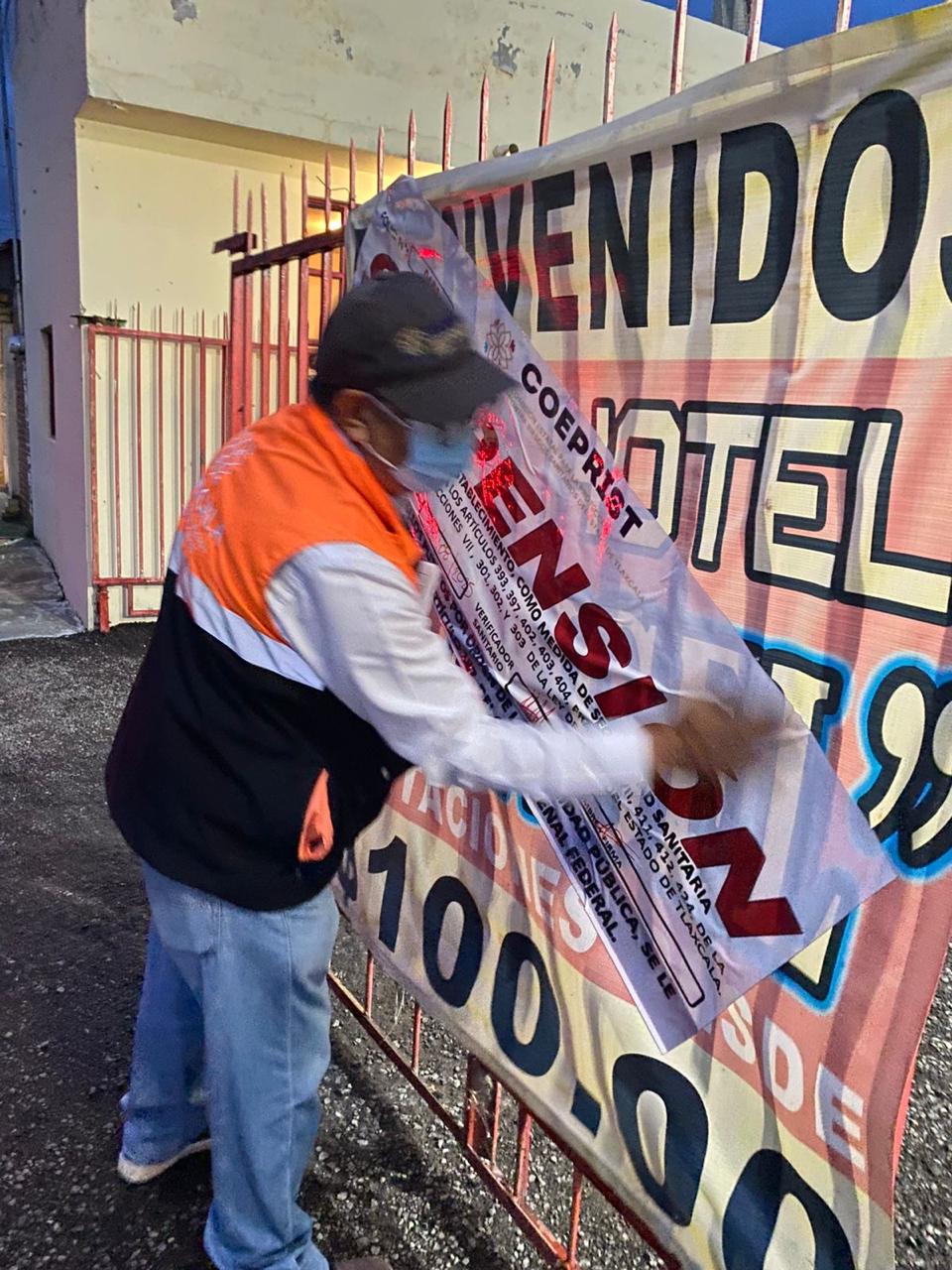 Suspenden nueve hoteles y moteles en Tlaxcala por incumplir normas sanitarias