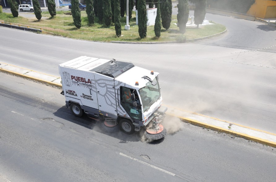 Programa de Barrido Mecánico en vialidades prioritarias