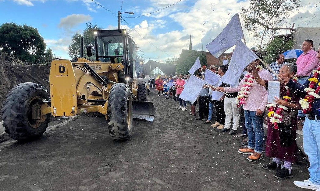 Inicio de obra en San Jerónimo Coyula