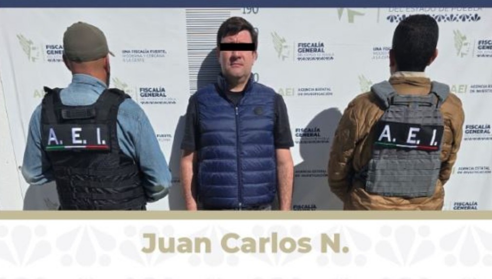 Detención de presunto homicida en Atlixco