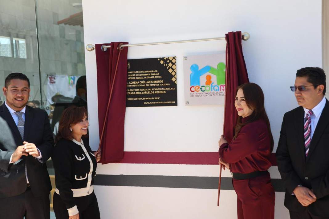 Lorena Cuéllar fortalece justicia y familias en Calpulalpan con nuevas obras