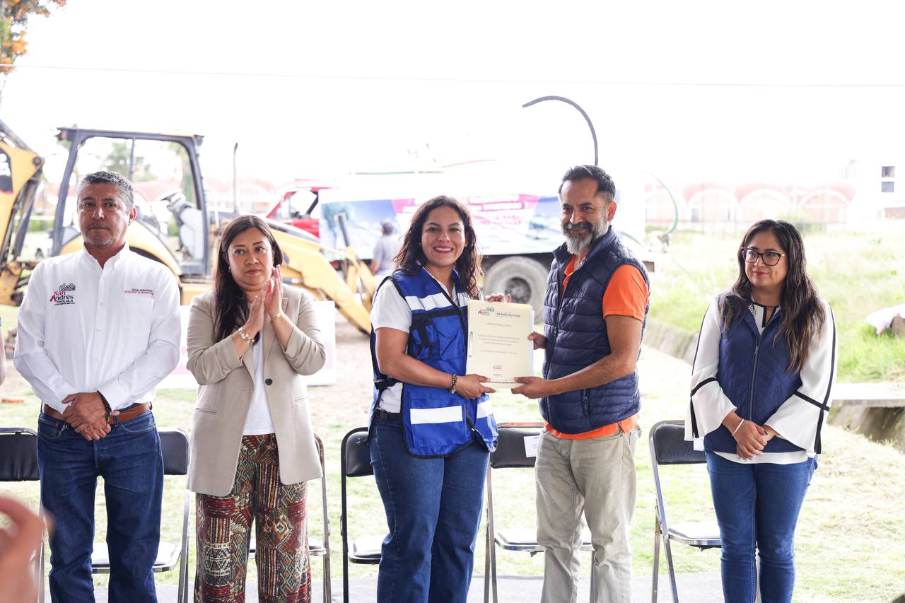 Refuerza Lupita Cuautle seguridad con barda perimetral en Centro Escolar