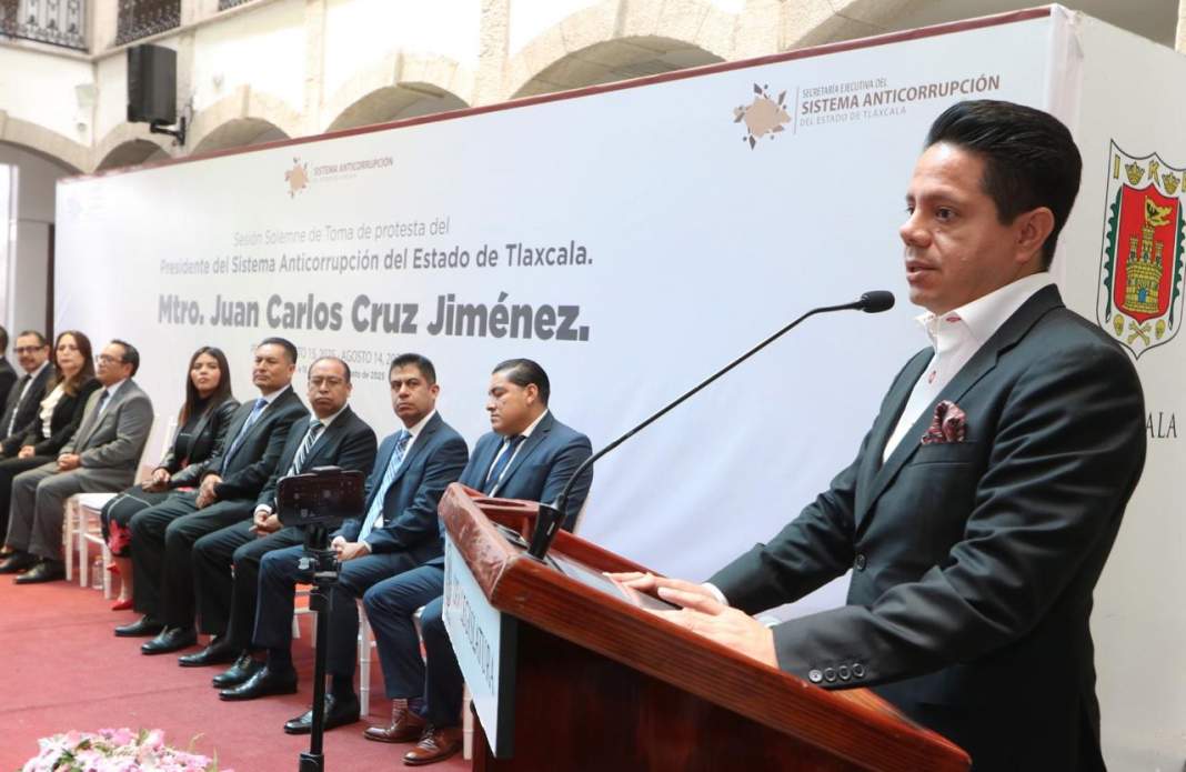 Juan Carlos Cruz Jiménez asume liderazgo en Sistema Anticorrupción de Tlaxcala