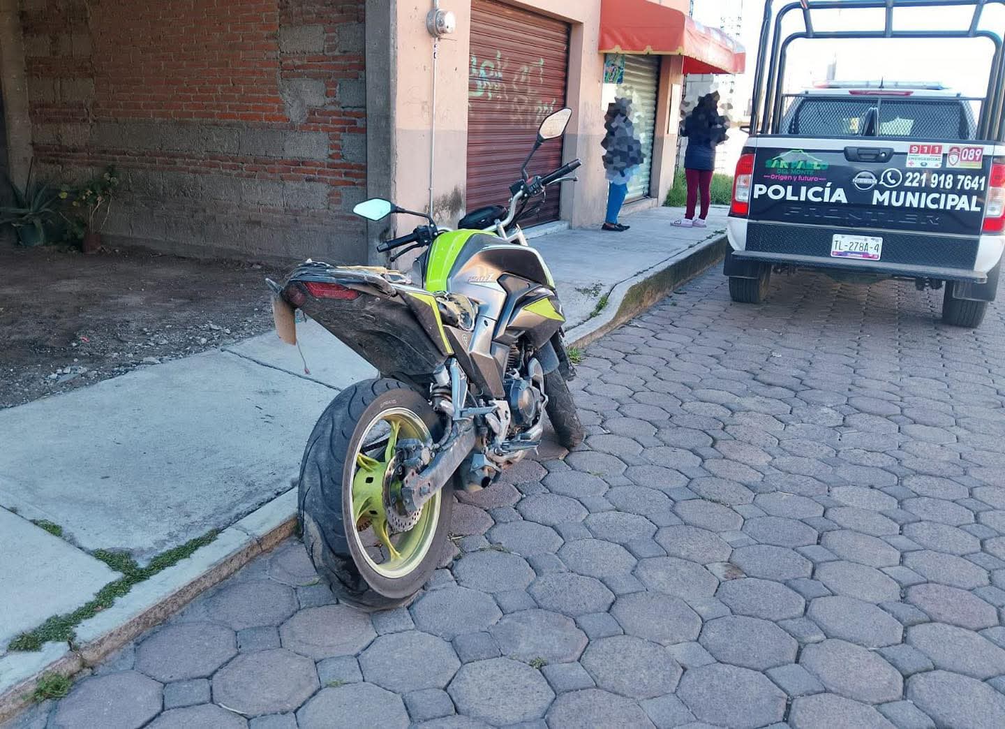 Atienden policías de SPM reporte de intento de robo de camioneta y caso de dos motocicletas