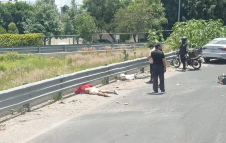 Balacera y huida en motocicleta