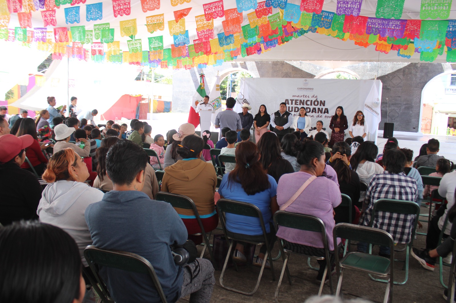 Gobierno de Coronango fortalece el contacto directo con la ciudadanía en su doceava jornada de atención