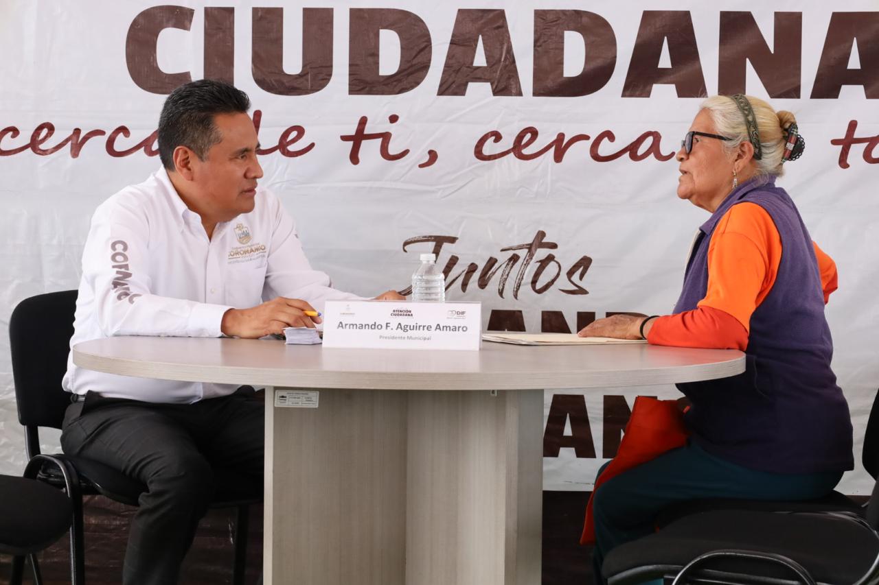 En Martes de Atención, ciudadanos tienen un espacio directo: Armando Aguirre