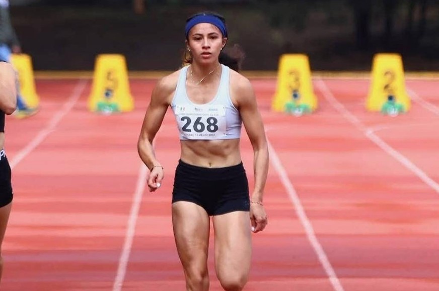 Velocista poblana brilla en competencia internacional