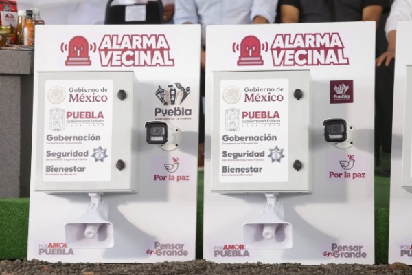 Programa de Alarmas Vecinales podría llegar a todos los municipios de Puebla