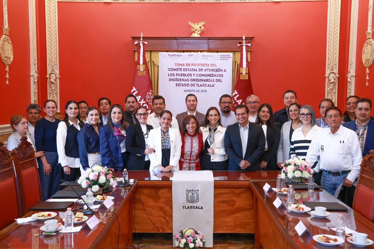 Tlaxcala fortalece inclusión indígena con nuevo Comité Estatal y beneficios civiles