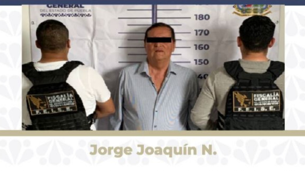 Orden de aprehensión cumplida en Puebla