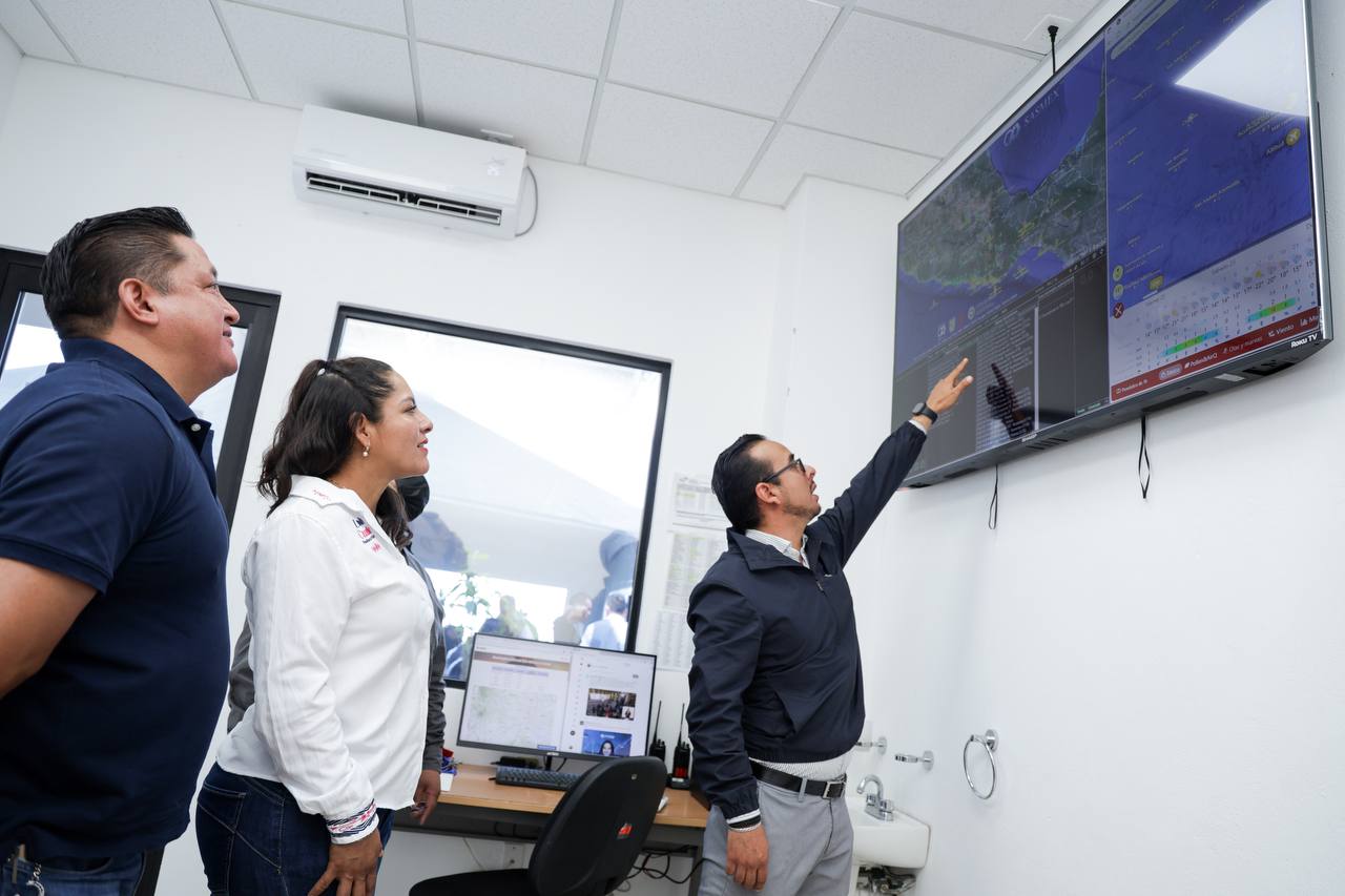 Fortalece San Andrés Cholula prevención de riesgos con nuevo centro de monitoreo