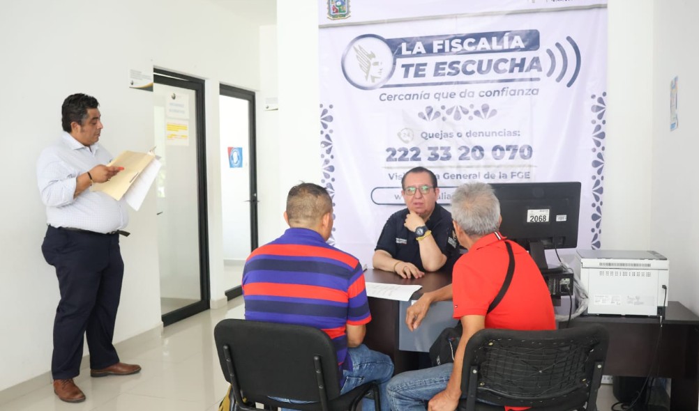 La Fiscalía llega a Acatlán de Osorio