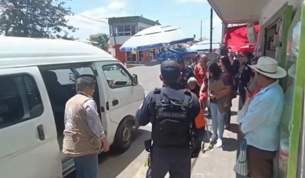 Agresión en vía pública