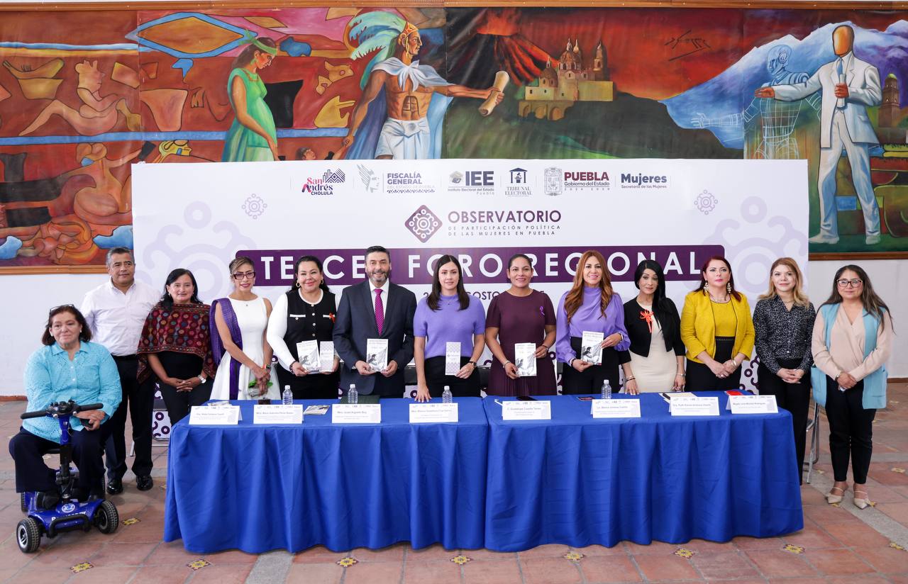 Promueve San Andrés Cholula la participación política de las mujeres en Foro Regional del Observatorio 2025